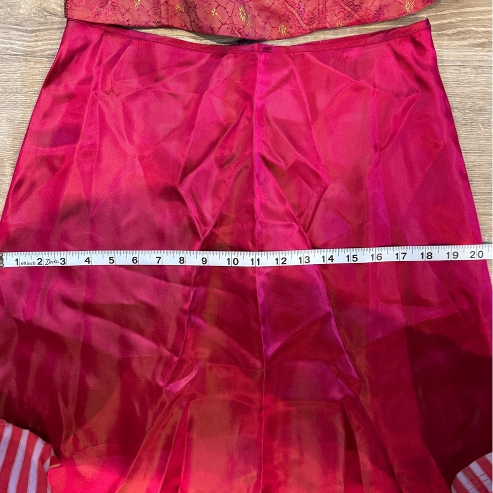 Vintage corset top 2-piece dress - Picture 6 of 12